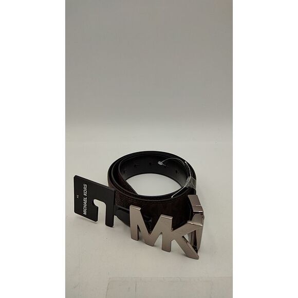 Michael Kors Men 34Mm Ctfr Mk Belt Brown OS - Picture 1 of 2